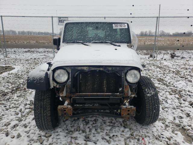 1J4BA3H13AL159206 - 2010 JEEP WRANGLER U SPORT ვერცხლისფერი ფოტო 5