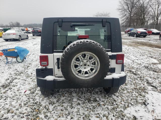 1J4BA3H13AL159206 - 2010 JEEP WRANGLER U SPORT ვერცხლისფერი ფოტო 6