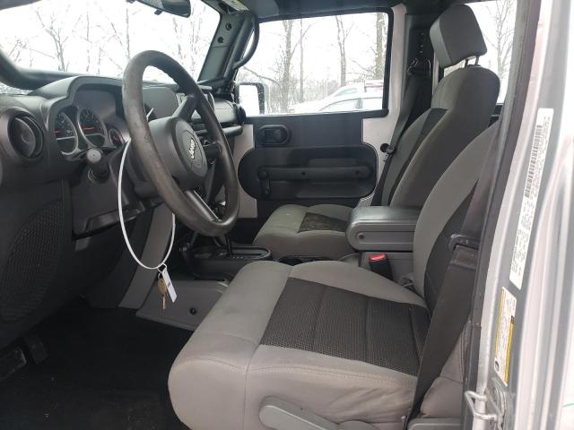 1J4BA3H13AL159206 - 2010 JEEP WRANGLER U SPORT ვერცხლისფერი ფოტო 7