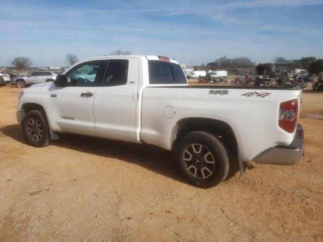 5TFUY5F14EX344565 - 2014 TOYOTA TUNDRA DOUBLE CAB SR/SR5 WHITE photo 2