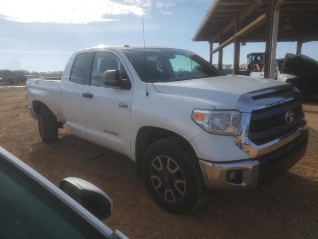 5TFUY5F14EX344565 - 2014 TOYOTA TUNDRA DOUBLE CAB SR/SR5 WHITE photo 4