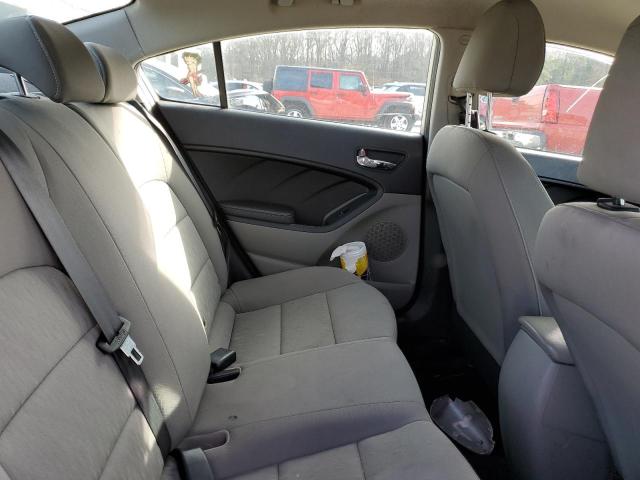 KNAFK4A66E5251255 - 2014 KIA FORTE LX SILVER photo 10