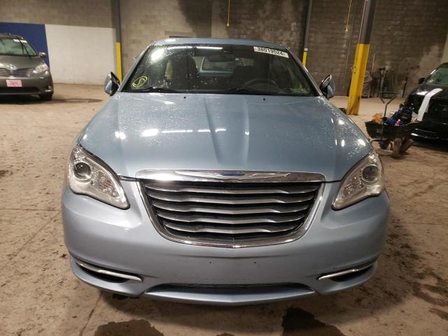 1C3CCBAB3CN169117 - 2012 CHRYSLER 200 LX BLUE photo 5