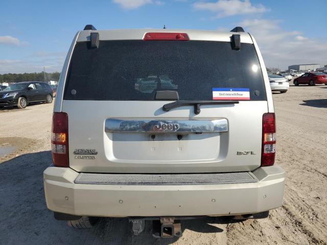 1J8GP58K18W166865 - 2008 JEEP LIBERTY LIMITED SILVER photo 6