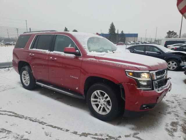 1GNSKBKC7FR649196 - 2015 CHEVROLET TAHOE K1500 LT RED photo 4