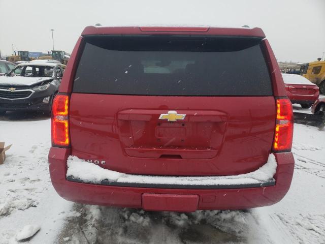 1GNSKBKC7FR649196 - 2015 CHEVROLET TAHOE K1500 LT RED photo 6