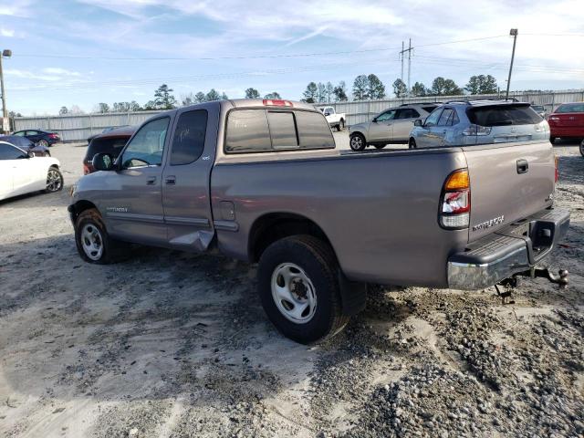 5TBRT34192S320784 - 2002 TOYOTA TUNDRA ACCESS CAB SILVER photo 2