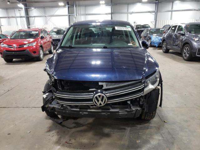 WVGBV3AX7DW560989 - 2013 VOLKSWAGEN TIGUAN S BLUE photo 5