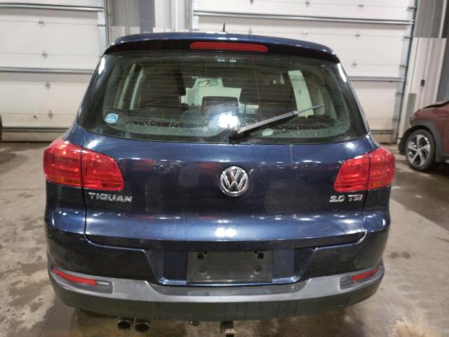 WVGBV3AX7DW560989 - 2013 VOLKSWAGEN TIGUAN S BLUE photo 6