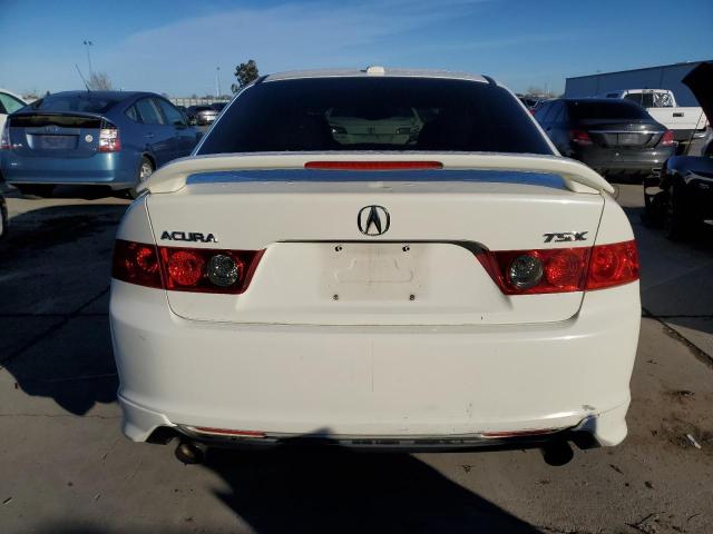 JH4CL96906C025551 - 2006 ACURA TSX WHITE photo 6