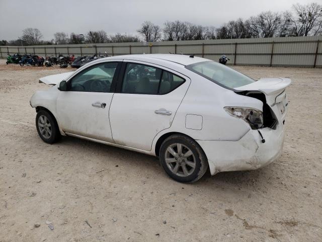 3N1CN7AP9CL889796 - 2012 NISSAN VERSA S WHITE photo 2