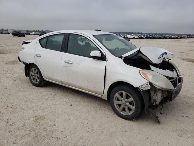 3N1CN7AP9CL889796 - 2012 NISSAN VERSA S WHITE photo 4