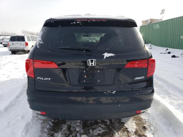 5FNYF6H50JB007215 - 2018 HONDA PILOT EXL BLACK photo 6