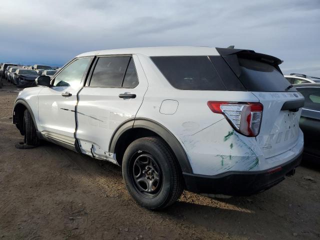 1FM5K8AW5MNA14515 - 2021 FORD EXPLORER POLICE INTERCEPTOR WHITE photo 2