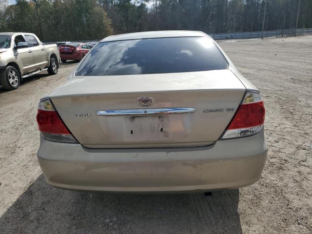 4T1BE30K25U091927 - 2005 TOYOTA CAMRY LE GOLD photo 6