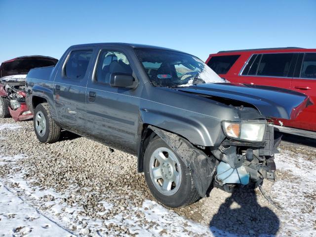 2HJYK162X7H519120 - 2007 HONDA RIDGELINE RT GRAY photo 4