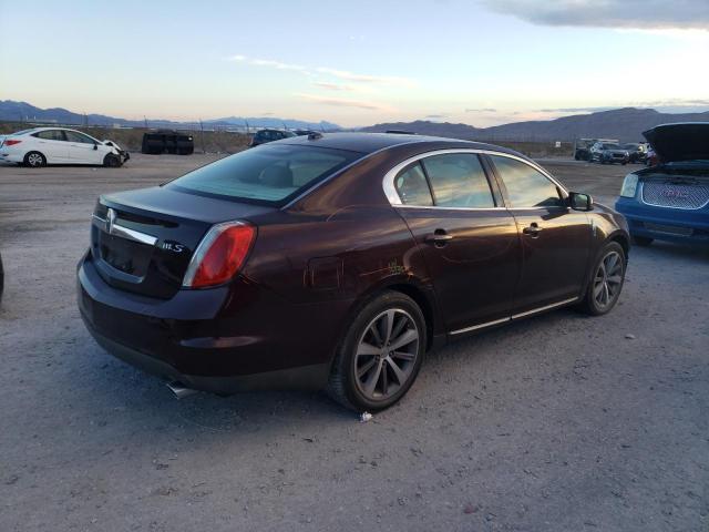 1LNHM93R99G635238 - 2009 LINCOLN MKS BURGUNDY photo 3