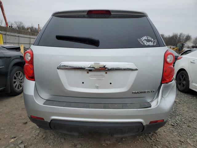 2GNALDEC6B1190469 - 2011 CHEVROLET EQUINOX LT SILVER photo 6