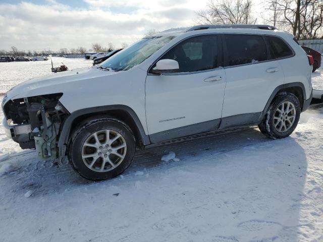 1C4PJMCB8EW107964 - 2014 JEEP CHEROKEE LATITUDE WHITE photo 1