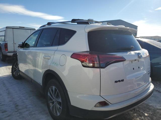 JTMRJREV2JD230632 - 2018 TOYOTA RAV4 HV LE WHITE photo 2