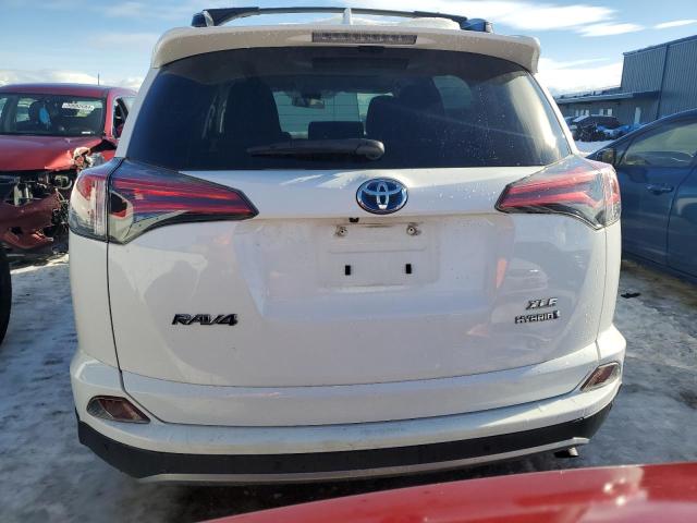 JTMRJREV2JD230632 - 2018 TOYOTA RAV4 HV LE WHITE photo 6