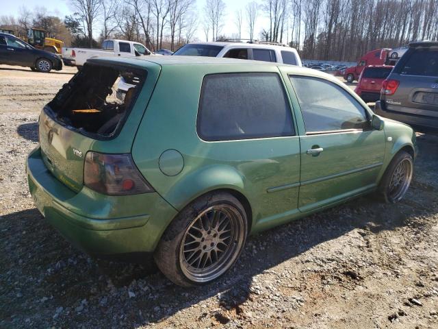 WVWDE21J8YW662732 - 2000 VOLKSWAGEN GTI GLX GREEN photo 3