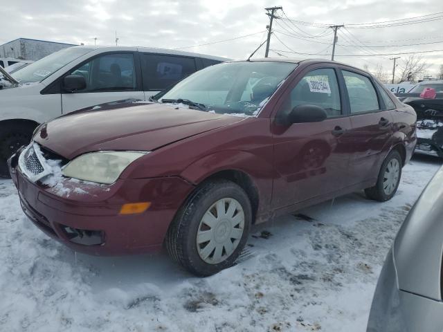 1FAFP34N16W233328 - 2006 FORD FOCUS ZX4 BURGUNDY photo 1