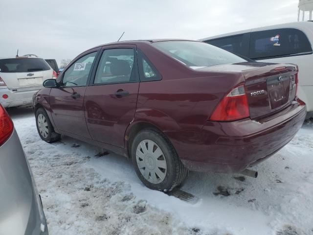 1FAFP34N16W233328 - 2006 FORD FOCUS ZX4 BURGUNDY photo 2