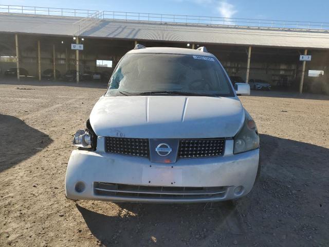 5N1BV28U04N311820 - 2004 NISSAN QUEST S SILVER photo 5