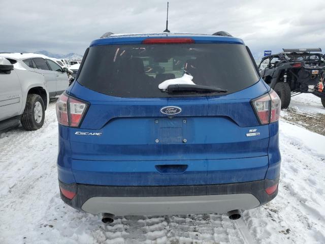 1FMCU9GD6JUB28697 - 2018 FORD ESCAPE SE BLUE photo 6