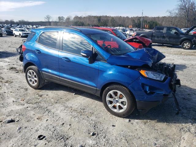 MAJ3S2GE9LC368190 - 2020 FORD ECOSPORT SE BLUE photo 4