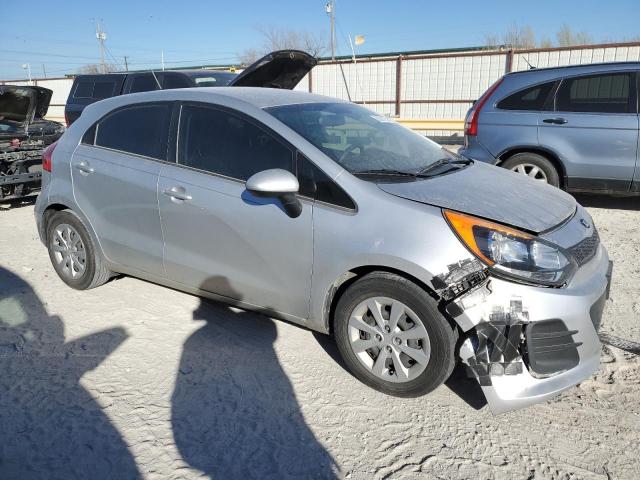 KNADM5A37G6625656 - 2016 KIA RIO LX SILVER photo 4