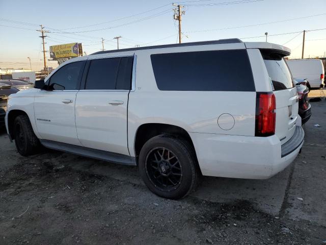 1GNSCHKC3GR406454 - 2016 CHEVROLET SUBURBAN C1500 LT WHITE photo 2