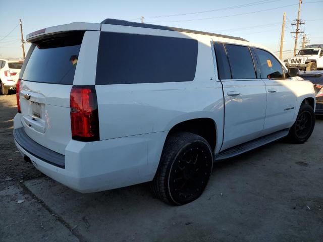 1GNSCHKC3GR406454 - 2016 CHEVROLET SUBURBAN C1500 LT WHITE photo 3