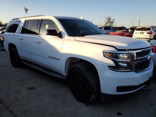 1GNSCHKC3GR406454 - 2016 CHEVROLET SUBURBAN C1500 LT WHITE photo 4