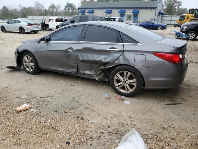 5NPEC4AC0DH593218 - 2013 HYUNDAI SONATA SE GRAY photo 2