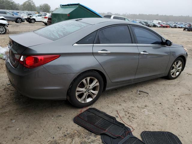 5NPEC4AC0DH593218 - 2013 HYUNDAI SONATA SE GRAY photo 3