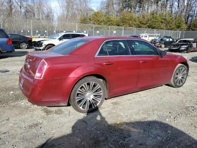 2C3CCABG0DH735488 - 2013 CHRYSLER 300 S RED photo 3