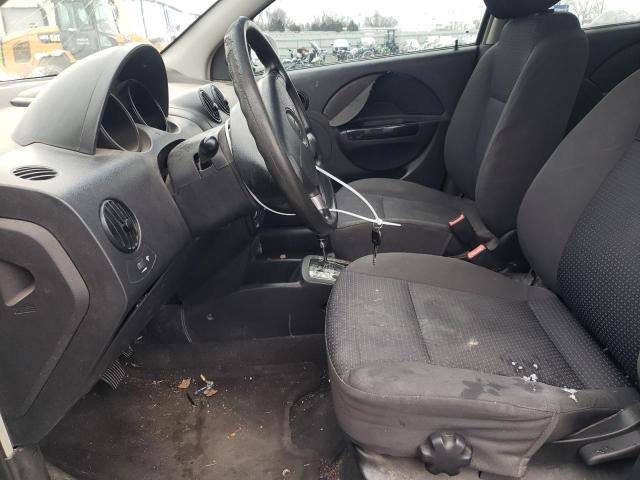 KL1TD56646B650271 - 2006 CHEVROLET AVEO BASE WHITE photo 7