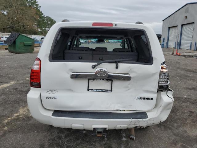 JTEZU14R79K023766 - 2009 TOYOTA 4RUNNER SR5 WHITE photo 6