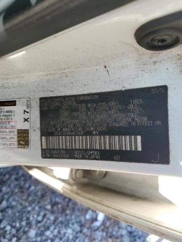 JTLKT324X64076087 - 2006 TOYOTA SCION XB Beyaz fotoğraf 12