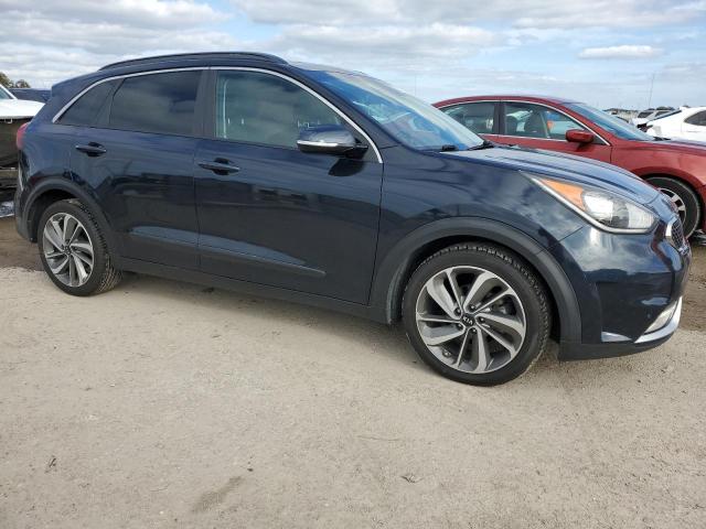 KNDCE3LC1H5040804 - 2017 KIA NIRO EX TOURING BLUE photo 4