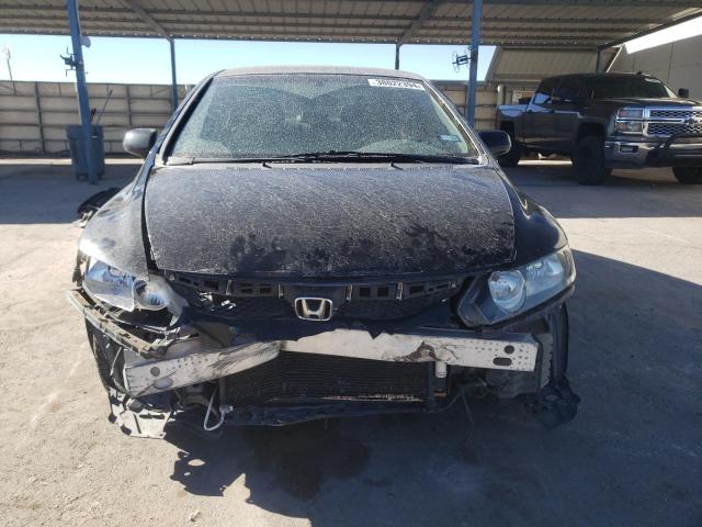 1HGFA16939L028035 - 2009 HONDA CIVIC EXL BLACK photo 5