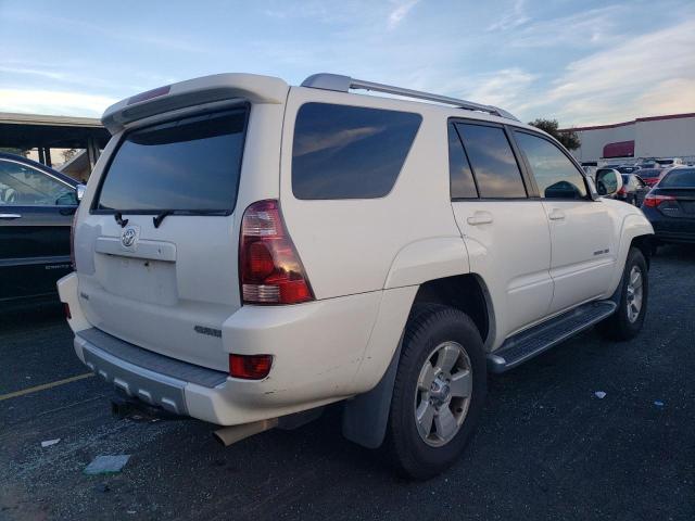 JTEBT17RX40043305 - 2004 TOYOTA 4RUNNER LIMITED WHITE photo 3