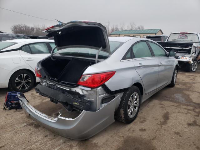 5NPEB4AC4CH410226 - 2012 HYUNDAI SONATA GLS BLUE photo 3