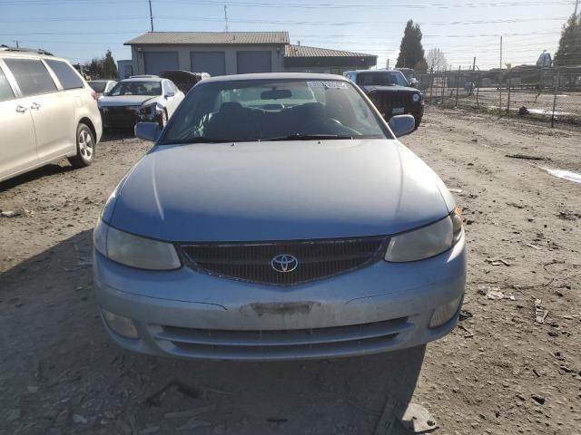 2T1CG22P0XC240650 - 1999 TOYOTA CAMRY SOLA SE BLUE photo 5