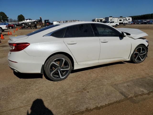 1HGCV2F31KA035379 - 2019 HONDA ACCORD SPORT WHITE photo 3