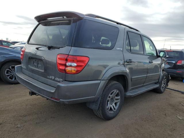 5TDBT48A13S184919 - 2003 TOYOTA SEQUOIA LIMITED GRAY photo 3