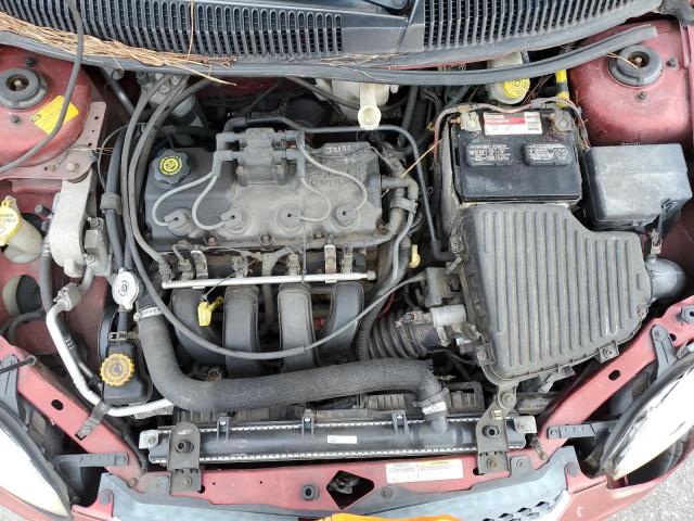 1B3ES56C03D130910 - 2003 DODGE NEON SXT BURGUNDY photo 11