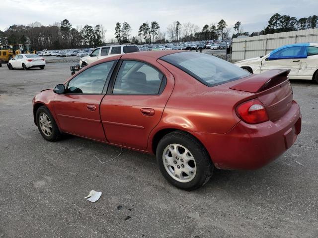 1B3ES56C03D130910 - 2003 DODGE NEON SXT BURGUNDY photo 2